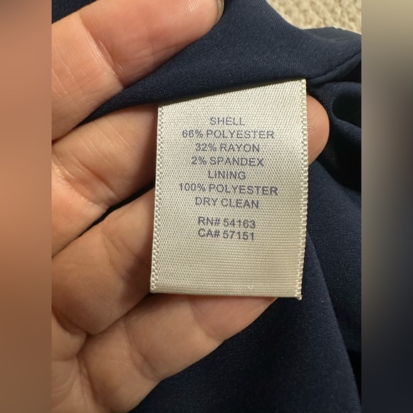 Harper Midnight Blue Buttoned Dress size 4 - Picture 9 of 10